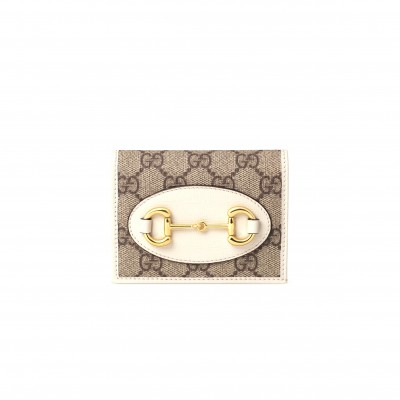 GUCCI GUCCI HORSEBIT 1955 CARD CASE WALLET 621887 (17.5*11cm)